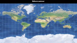 Mapa de Mercator hacia la proyección Equal Earth 04092026