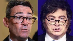 Andy Burnham y Javier Milei