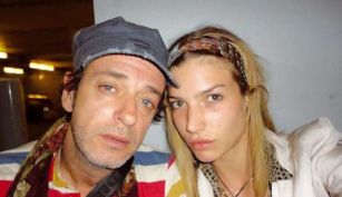 Chloe Bello y Gustavo Cerati
