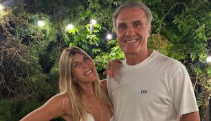 Oscar Ruggeri y Nancy Otero