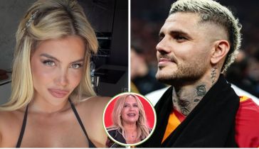 Wanda Nara, Nora Colosimo y Mauro Icardi