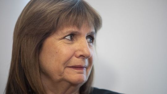 La senadora Patricia Bullrich