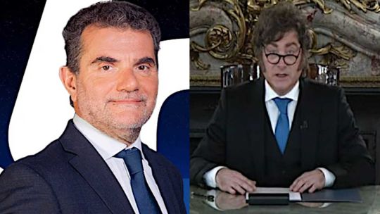 Milei estalló contra Paulino Rodrigues por un video falso sobre Malvinas: "Mierda humana mal cagada"