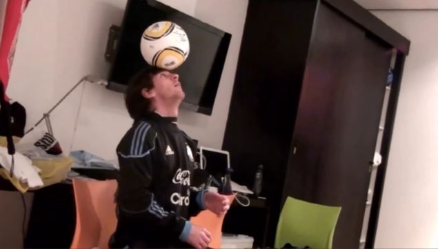 Lionel Messi en el Mundial 2010