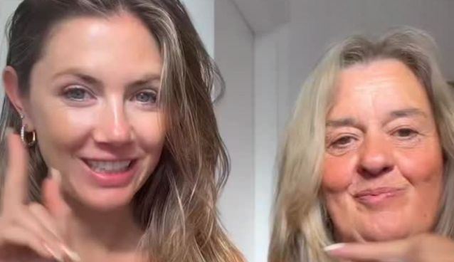 Stephanie Demner y su suegra, Charo Pella