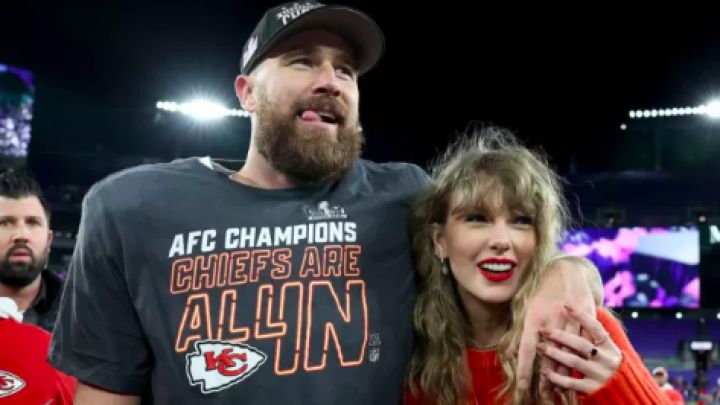 Taylor Swift y Travis Kelce 