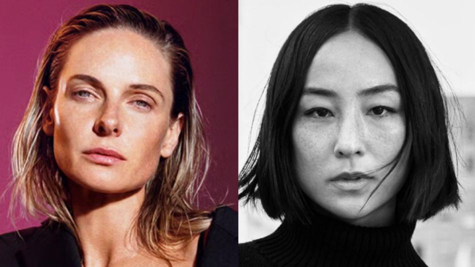 Rebecca Ferguson y Greta Lee