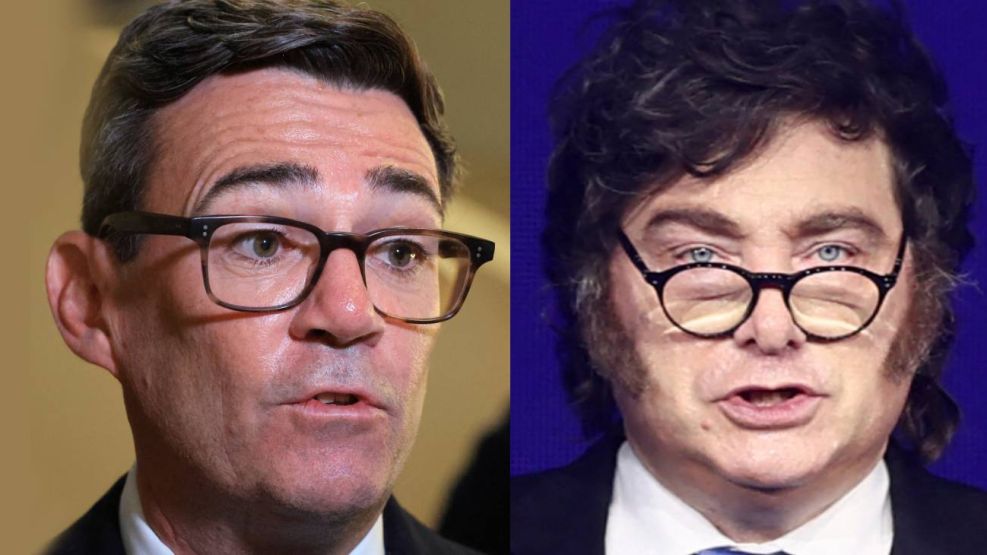 Andy Burnham y Javier Milei