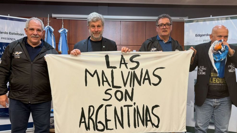 Edgardo Esteban por malvinas