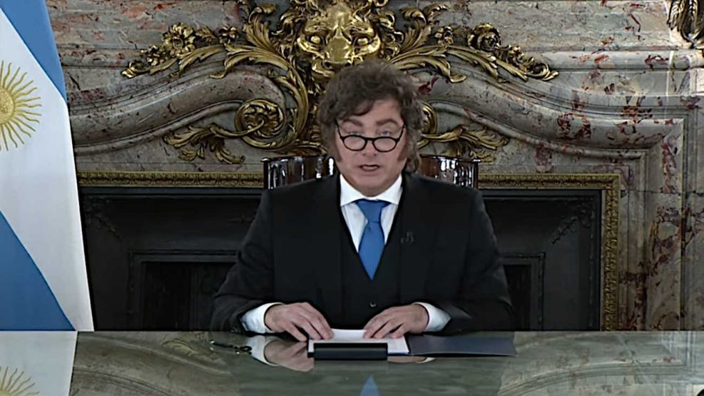 Javier Milei Cadena Nacional 03092026