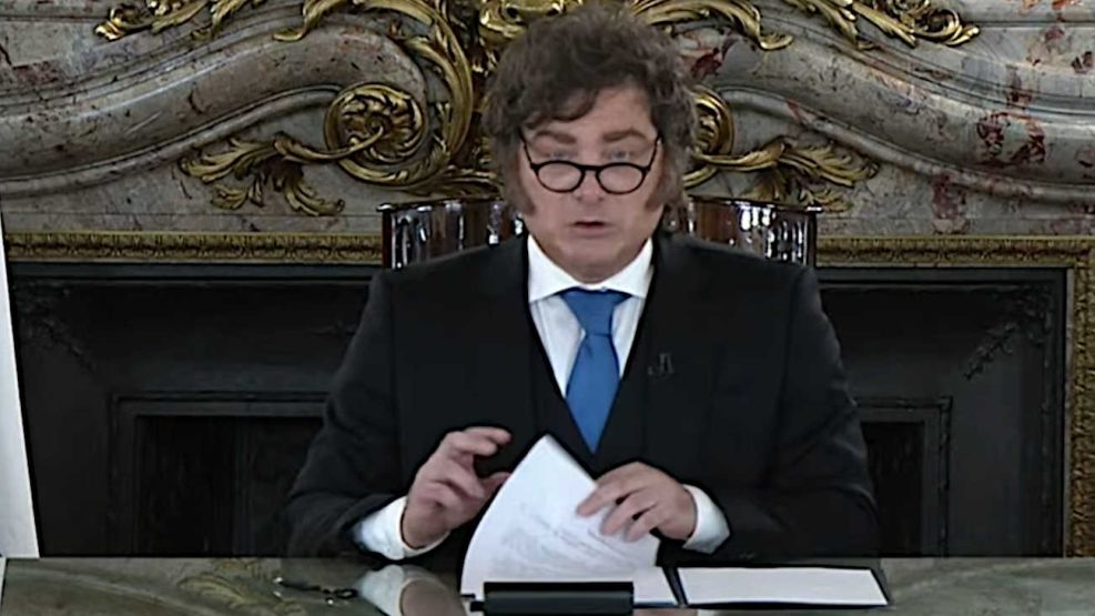 Javier Milei Cadena Nacional 03092026