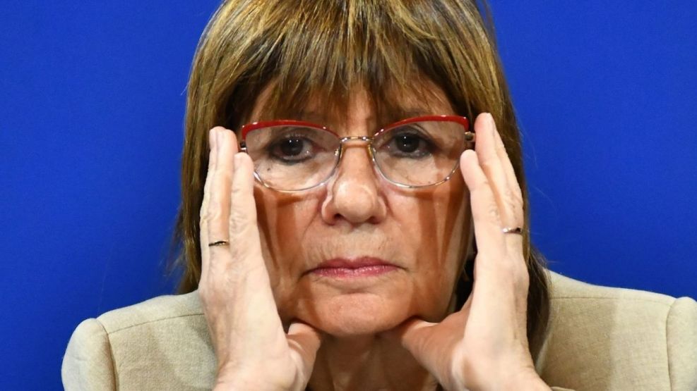 La senadora Patricia Bullrich