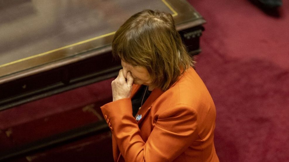 La senadora Patricia Bullrich