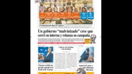 La tapa de Diario PERFIL del sábado 5 de septiembre de 2026