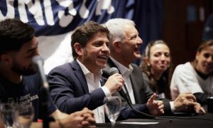 Axel Kicillof cargó contra Milei por los ataques sobre las cooperativas.