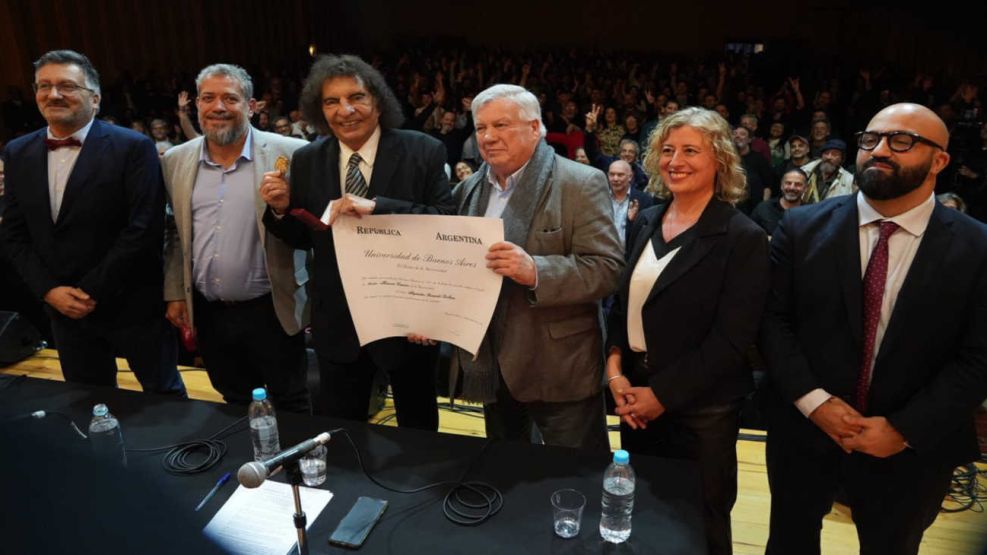 La Universidad de Buenos Aires (UBA) le otorgó el Doctorado Honoris Causa a Alejandro Dolina 04092026