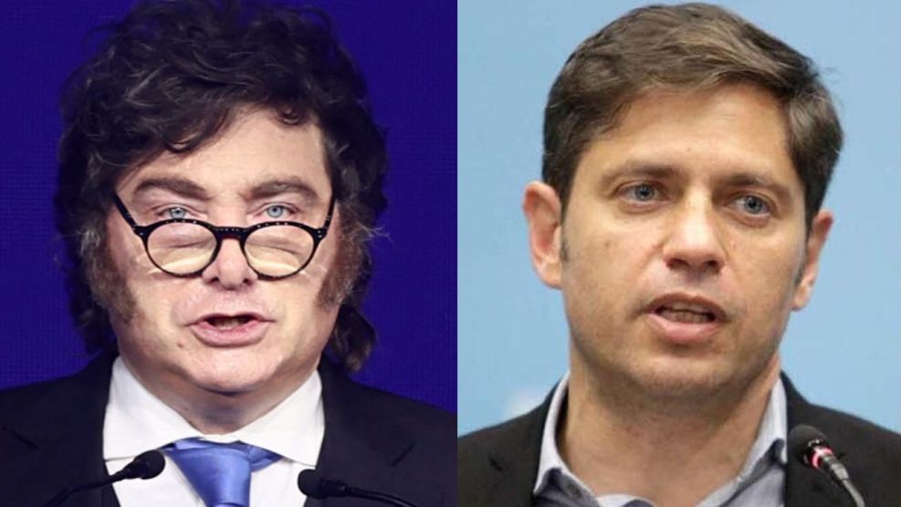 Milei y Kicillof