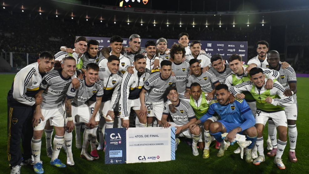 Plantel de Boca Copa Argentina vs Vélez