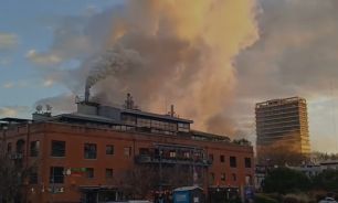 Incendio en Puerto Madero 