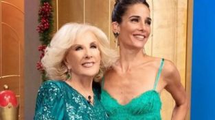 Mirtha Legrand y Juana Viale