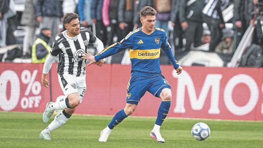 Cuando Boca saboreaba el triunfo, el Lobo mendocino le arrebató un empate