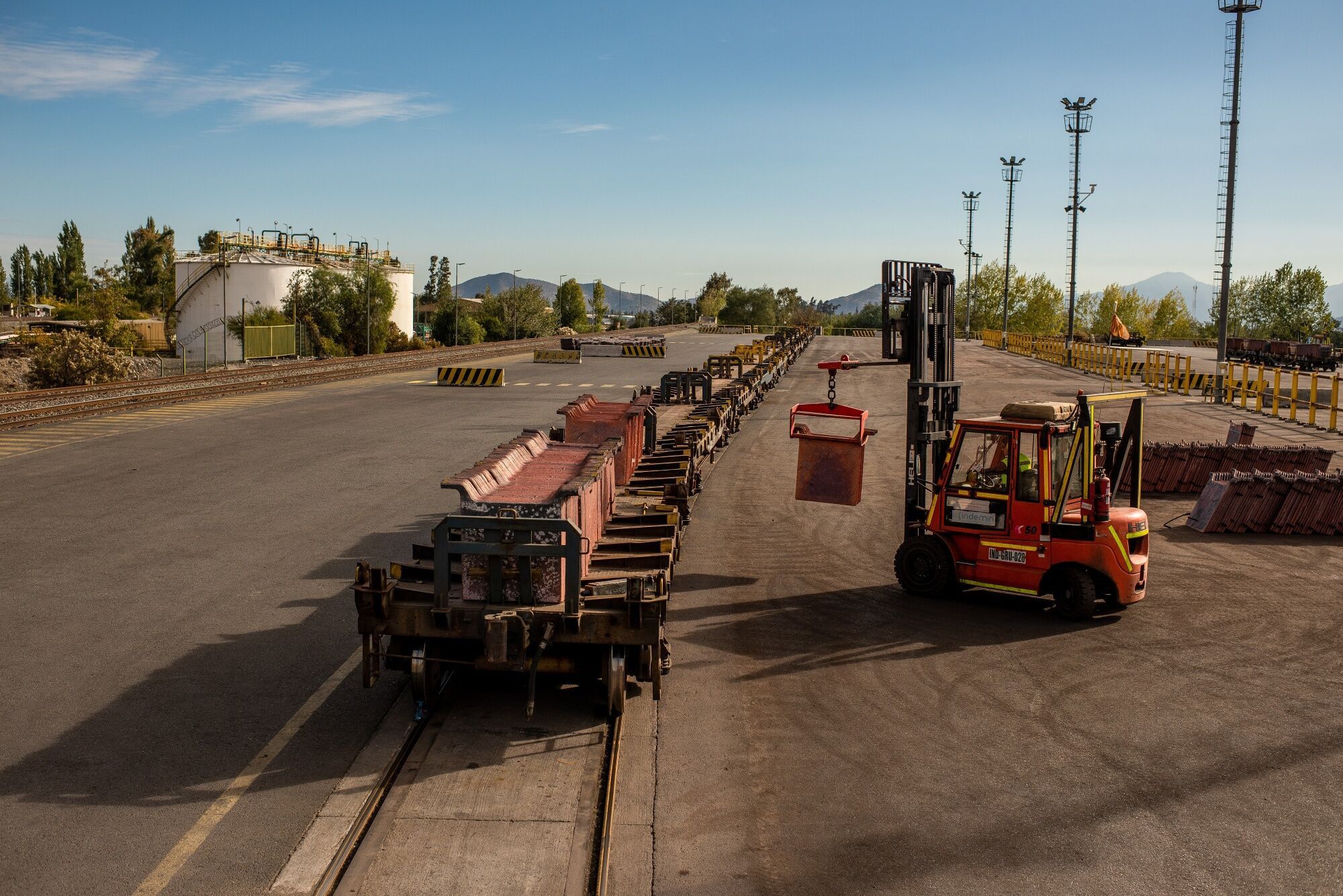 The Codelco El Teniente Mine And Processing Facility As Copper Wavers