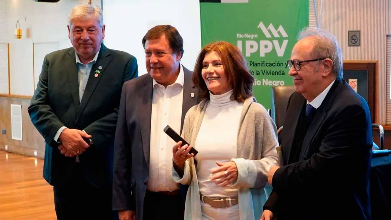 Alberto Pierri en Río Negro y el 32 aniversario de la ley de acceso a la vivienda