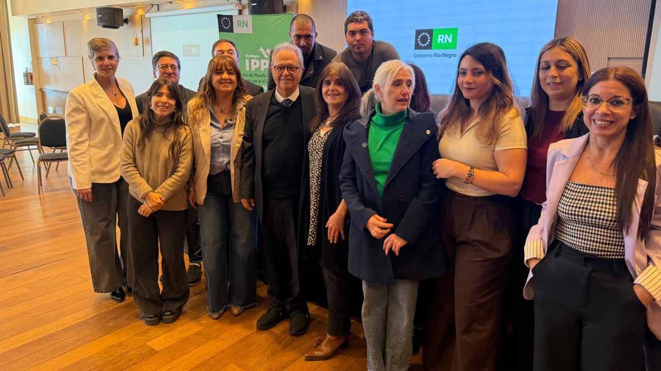 Alberto Pierri en Río Negro y el 32 aniversario de la ley de acceso a la vivienda