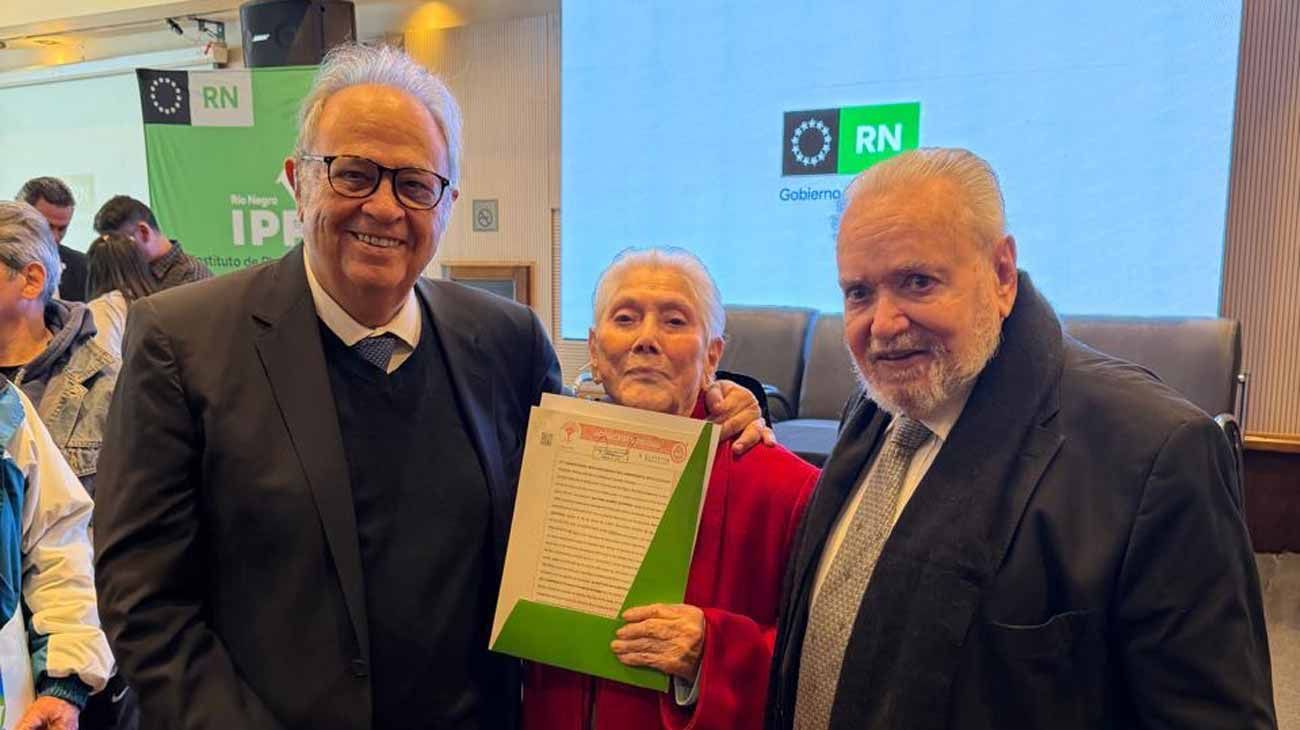 Alberto Pierri en Río Negro y el 32 aniversario de la ley de acceso a la vivienda