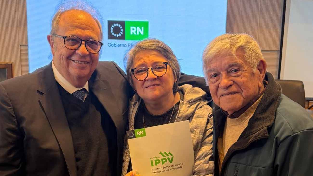 Alberto Pierri en Río Negro y el 32 aniversario de la ley de acceso a la vivienda
