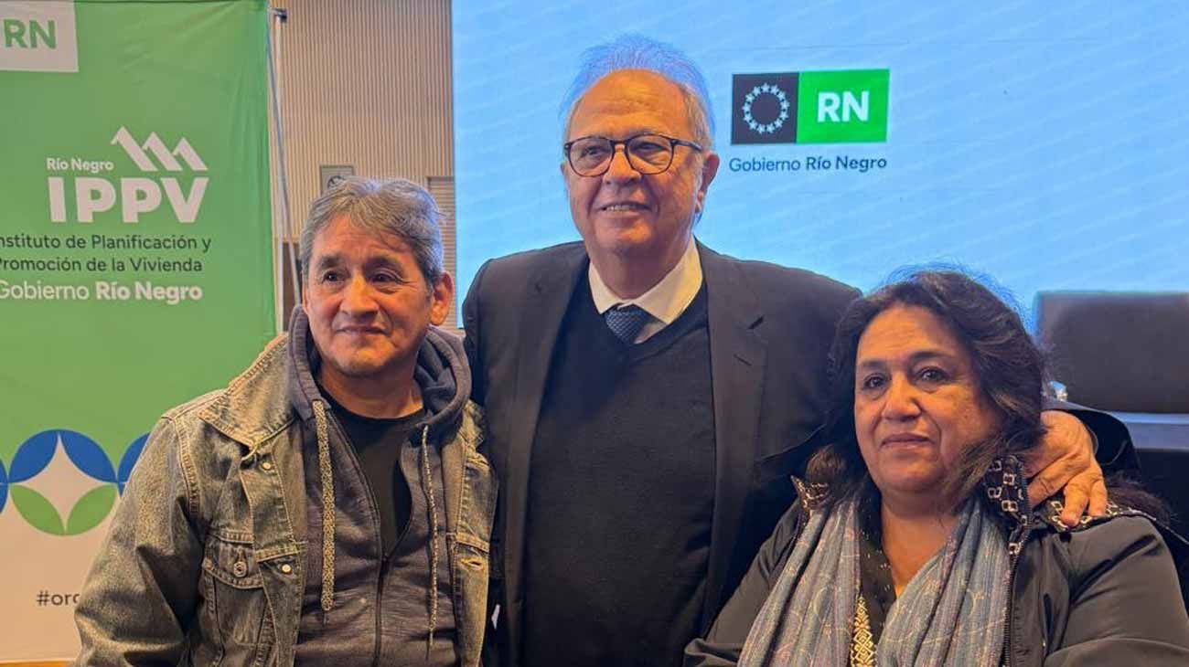 Alberto Pierri en Río Negro y el 32 aniversario de la ley de acceso a la vivienda