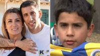 El noble gesto de Di María y Jorgelina Cardoso con una familia en Rosario