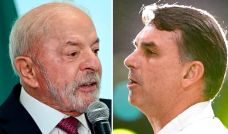Lula Da Silva y Flavio Bolsonaro