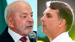 Lula Da Silva y Flavio Bolsonaro
