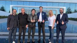Milei recibió a directivos de Tesla y DayOne Data 