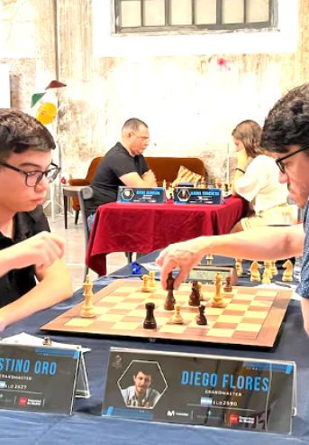 Faustino Oro vs Diego Flores