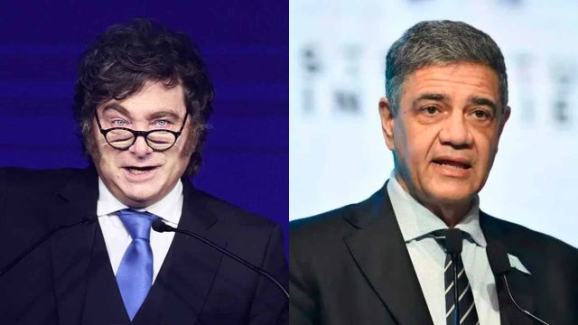 Javier Milei y Jorge Macri