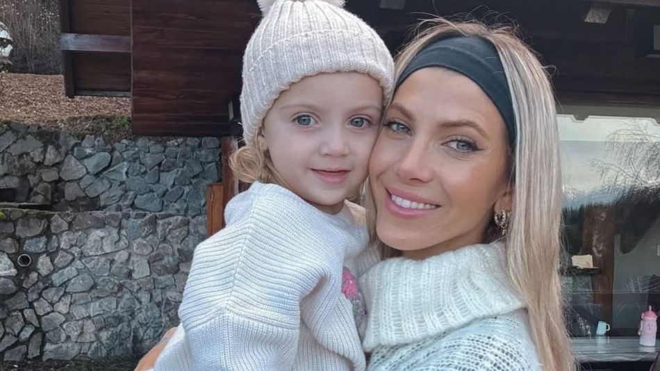 Cande Ruggeri y su hija, Vita