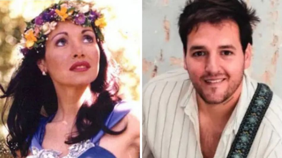 Gilda y su hijo, Fabricio Cagnin 