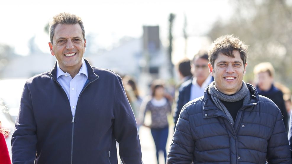 Axel Kicillof Sergio Massa
