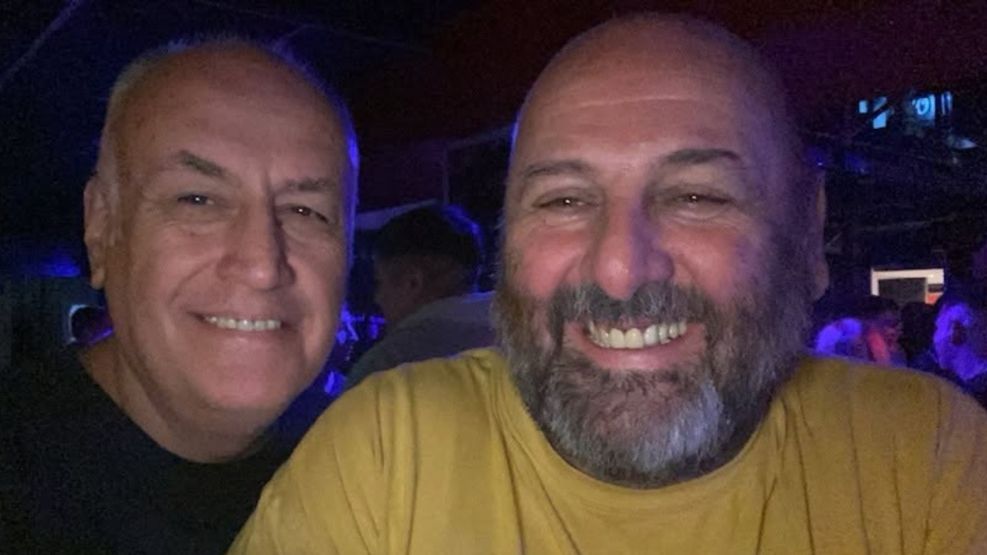 Cesar Tappa junto a Marcos Farias