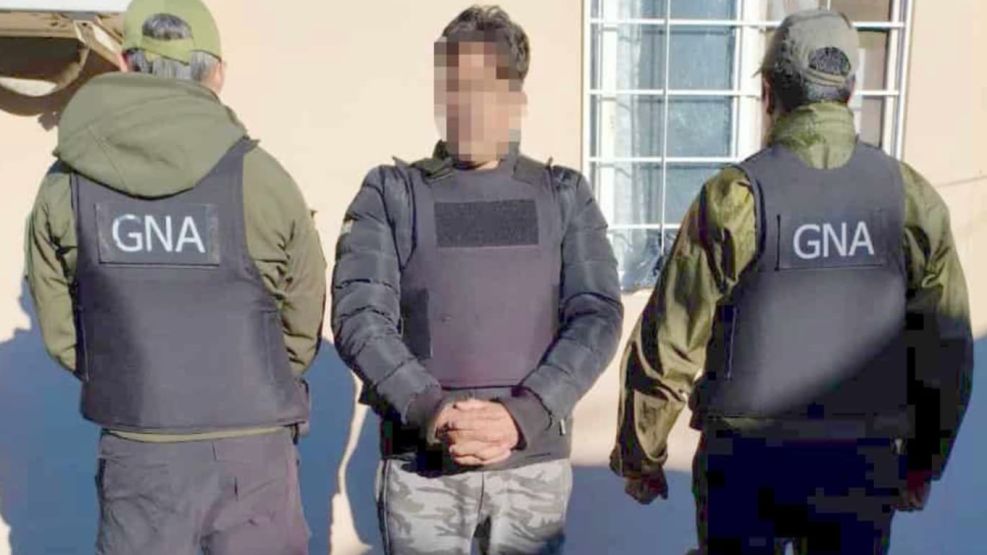 Federico Rodríguez fue detenido por Gendarmería en José León Suárez, partido de San Martín. 