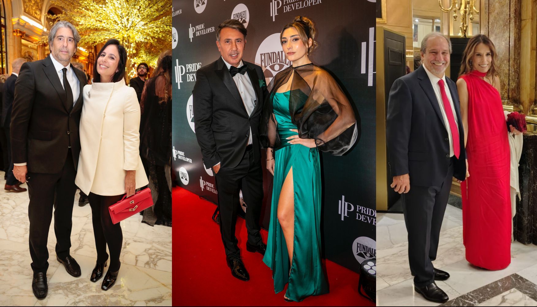 Fundaleu 2026:Germán Geller y Lucial Sperber; Maximiliano y Agustina Mustafá; Nicolás Caputo y Agustina Lhez.