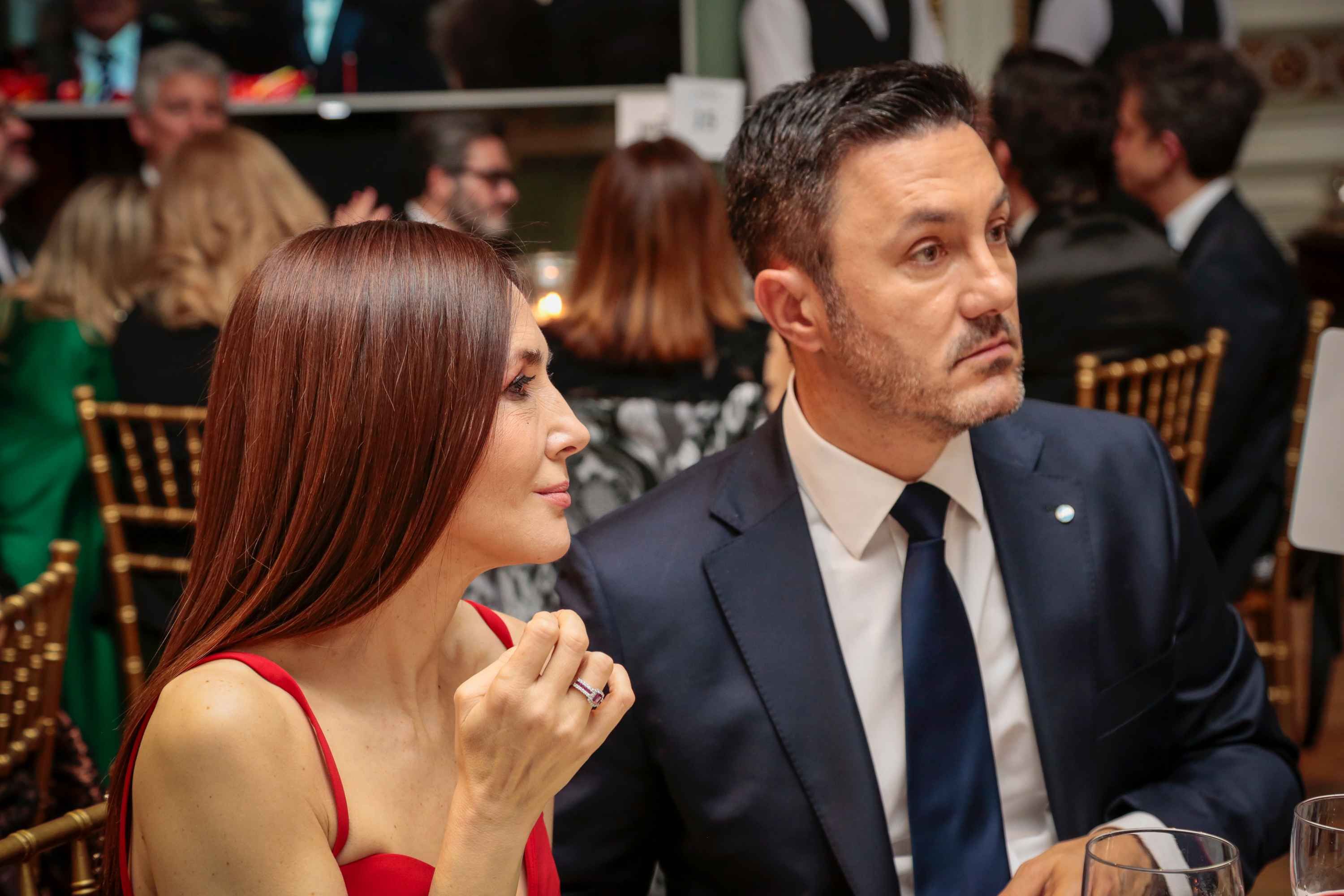 Gala Fundaleu 2026. Cristina Pérez y Luis Petri.