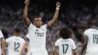 Gol de Kylian Mbappé para Real Madrid en Champions League