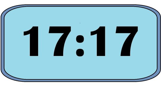 17:17 significado de la hora que refleja reafirmación personal
