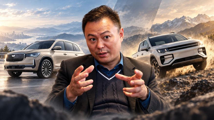 Ma Yadong, responsable de Geely para el mercado argentino.