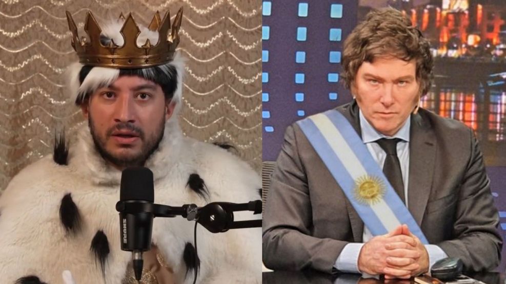 Tomás Rebord contra Javier Milei 