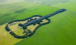 Mirá la guitarra que fabricó un cordobés con 7.000 árboles y se ve desde el espacio