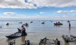 La Balandra se llenó de kayaks y corvinas: así fue la gran jornada de pesca en Berisso